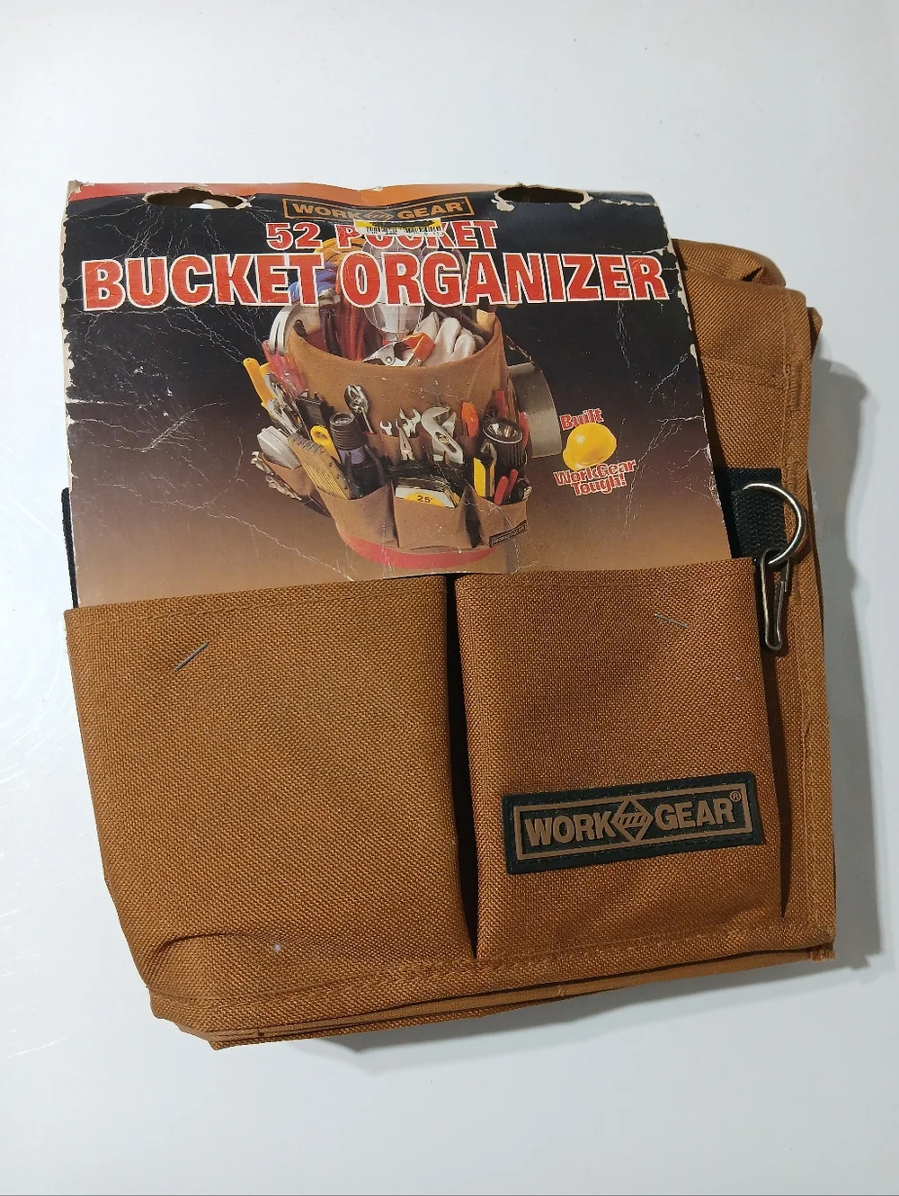 New Work Gear 52 Pocket Canvas Bucket Organizer Tool Storage